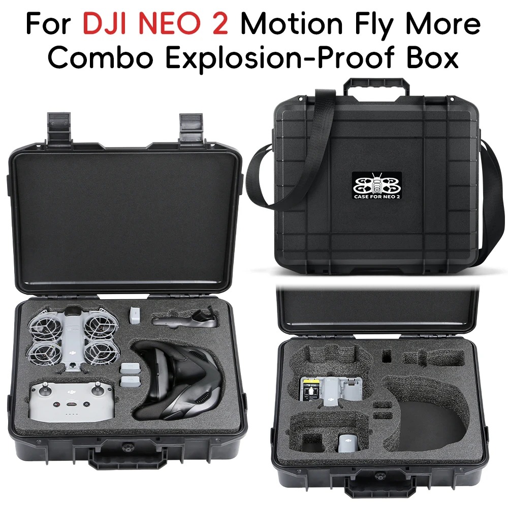 Drone Hard Shell Case - Explosieveilige koffer voor de DJI NEO