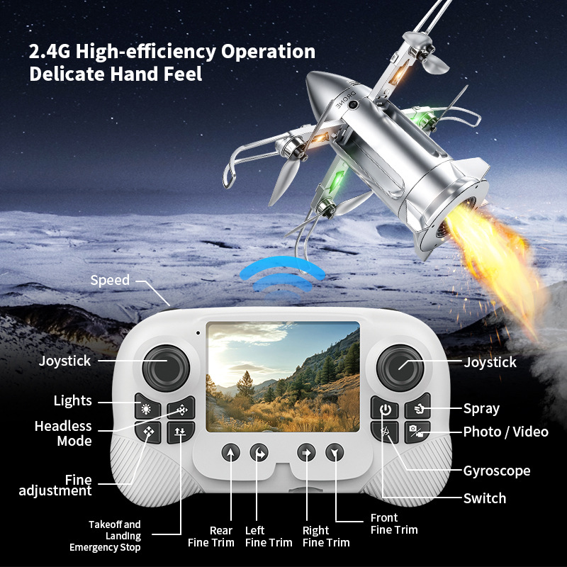 OZ X6 Rocket Drone, 2,8 inch s - Drone Controller Screen recensie en prijs