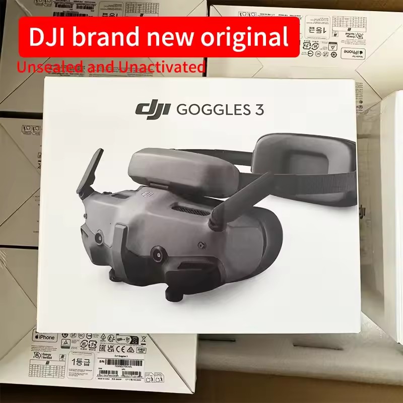 Nieuwe DJI Goggles 3 Glas onde - Dji Drone Air 3 recensie en prijs
